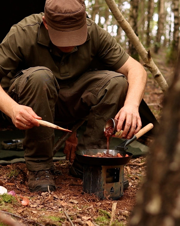 Kochen im Wald
