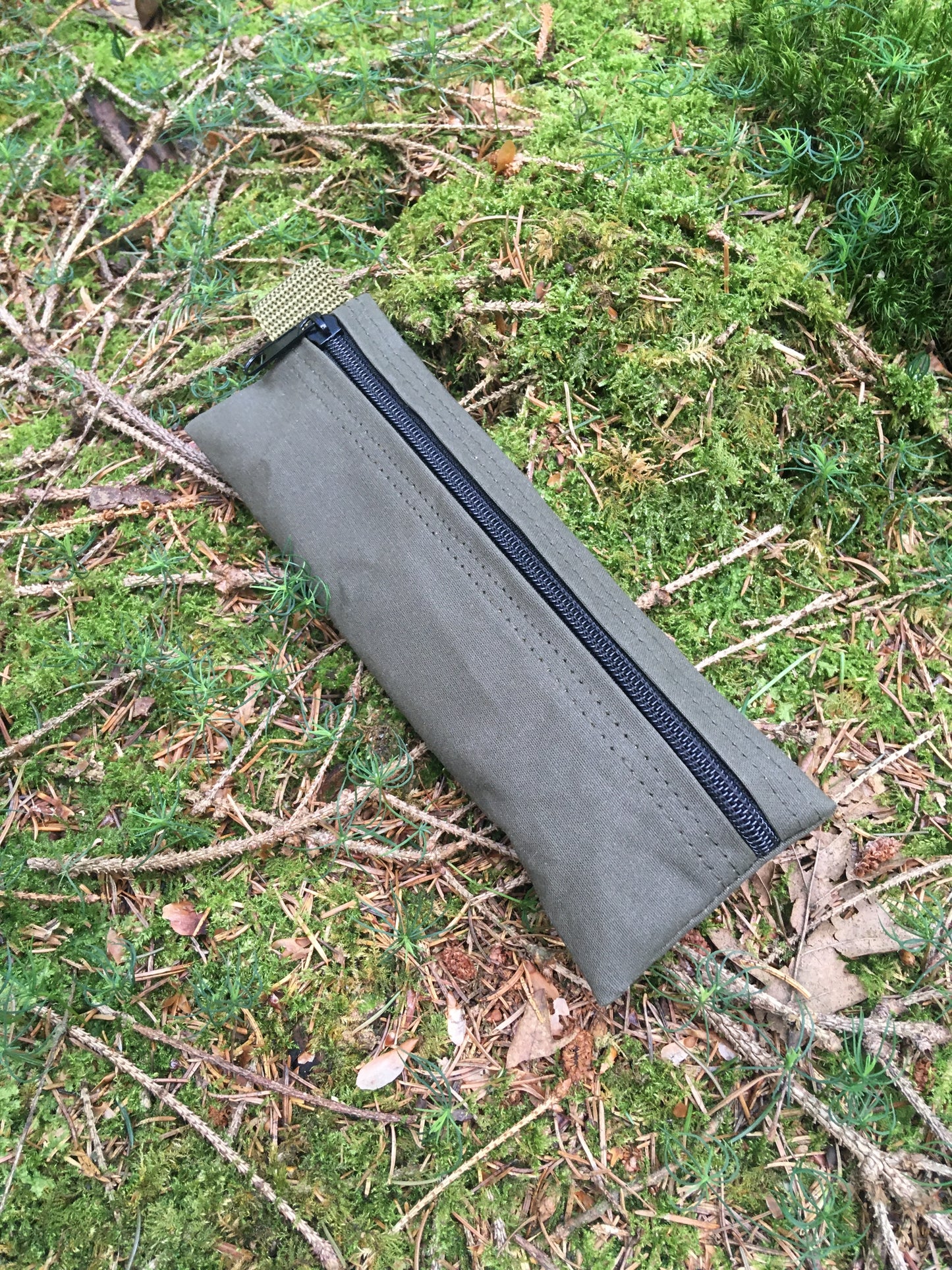 Transporttasche für Silky Pocketboy 130 Klappsäge Canvas Baumwolle Olivgrün wasserdicht YKK
