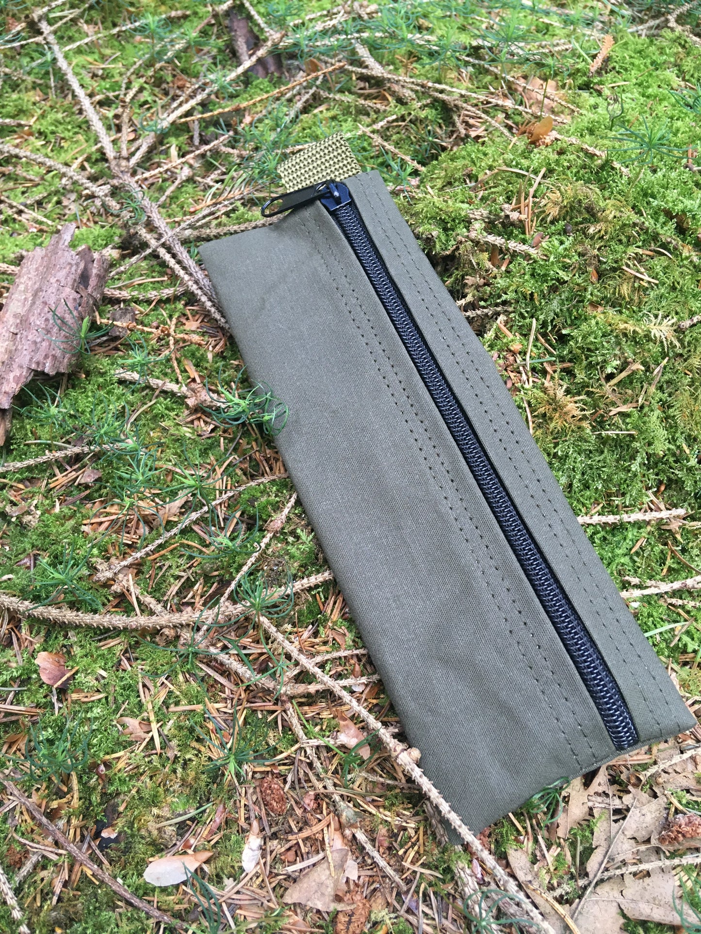Transporttasche für Silky Pocketboy 130 Klappsäge Canvas Baumwolle Olivgrün wasserdicht YKK