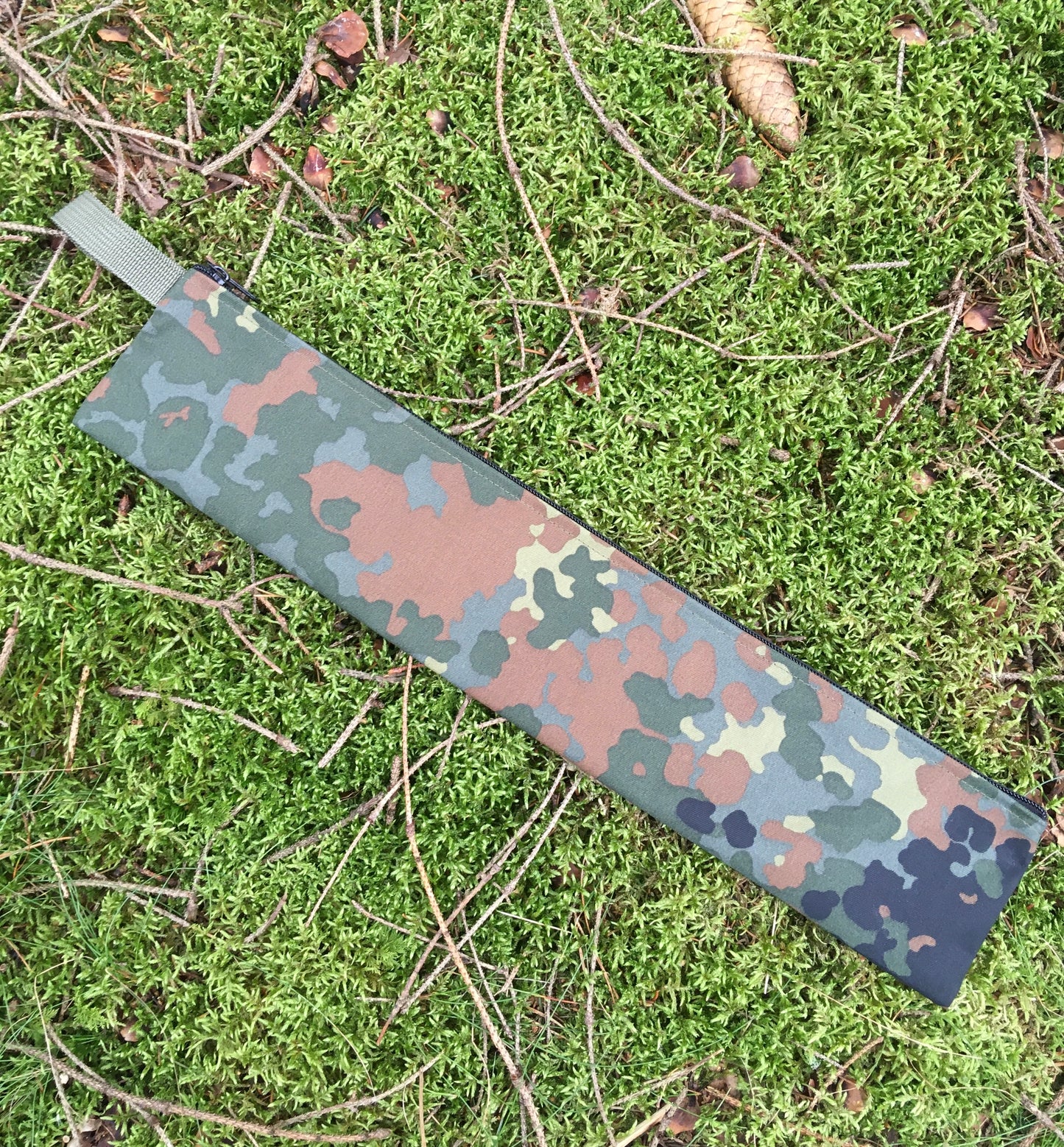 Transporttasche für Silky Bigboy 360 Klappsäge Flecktarn wasserdicht YKK