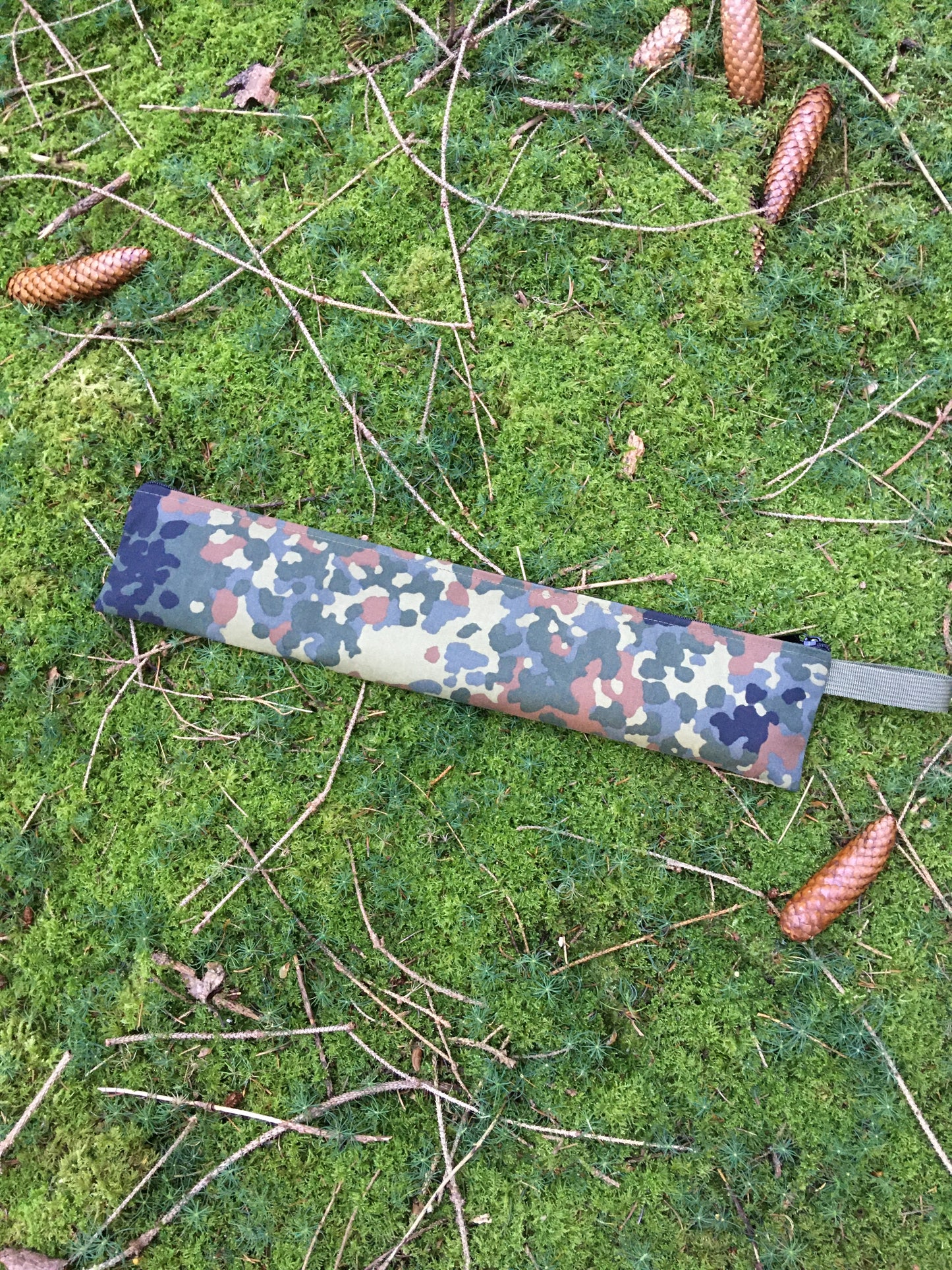 Transporttasche für Silky Bigboy 360 Klappsäge Flecktarn wasserdicht YKK
