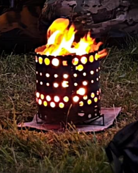 Bergzeux X-Fire 19 Feuerkorb/Hobo aus Edelstahl - Made in Germany
