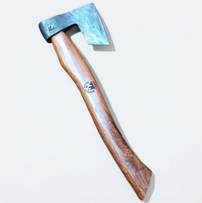 Bearded axe 800g with leather sheath Handmade