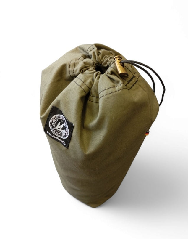 Nordic Wolf Canvas Tent 2P "RAIDO" - Olive Green