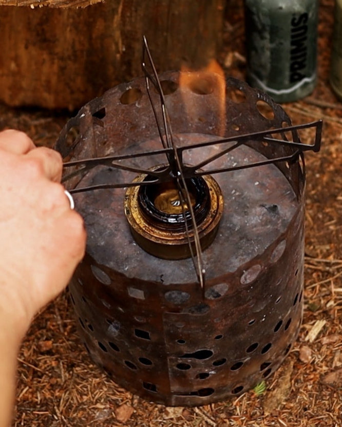 Bergzeux Hitzeschutzkreuz X-Fire 19 - Edelstahl