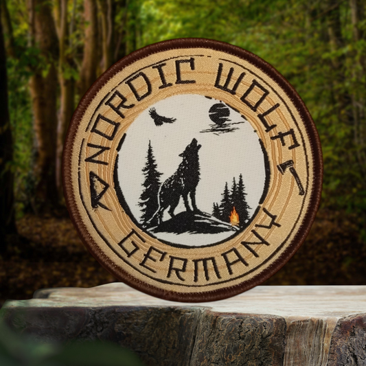 Patch Nordic Wolf Germany Klett Support