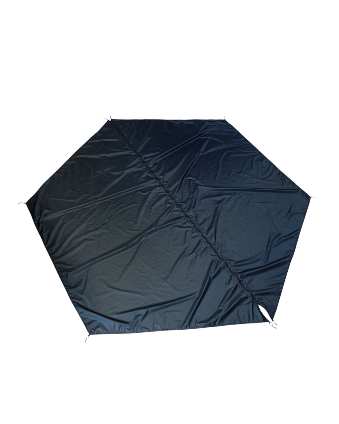 Divisible tent floor for tent "Raido" – Ripstop Nylon 80g/m² Black