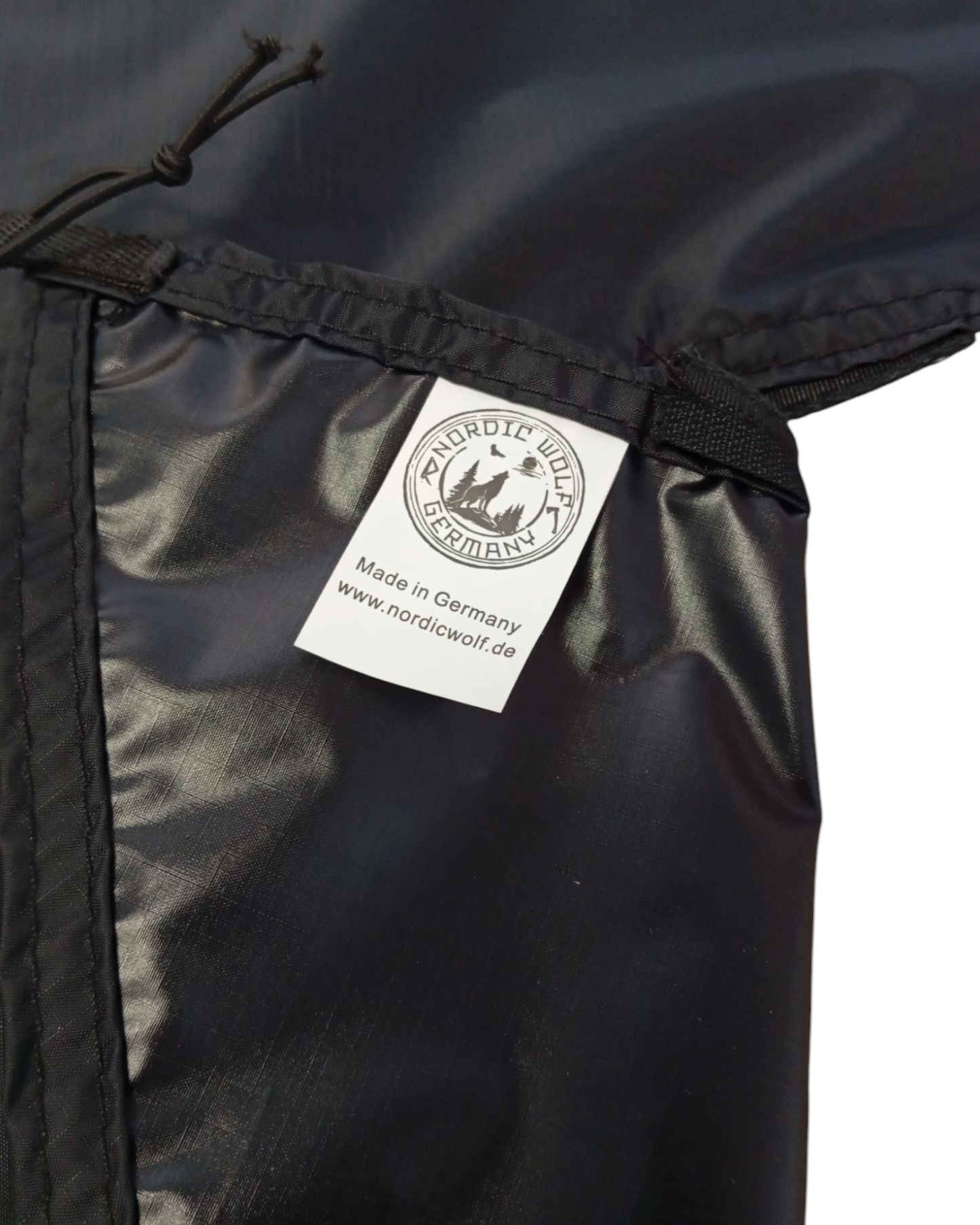 Divisible tent floor for tent "Raido" – Ripstop Nylon 80g/m² Black