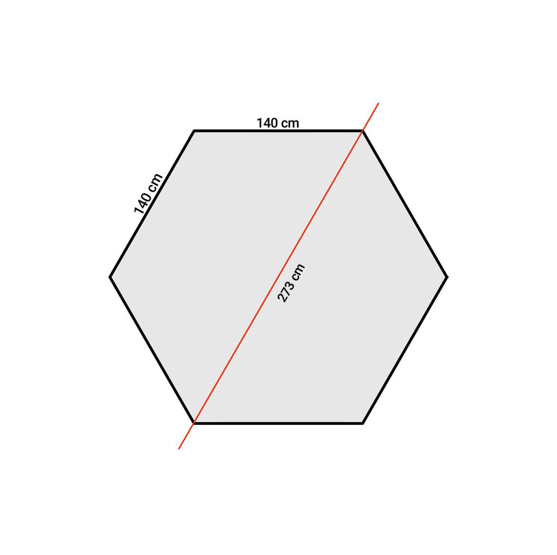Divisible tent floor for tent "Raido" – Ripstop Nylon 80g/m² Black