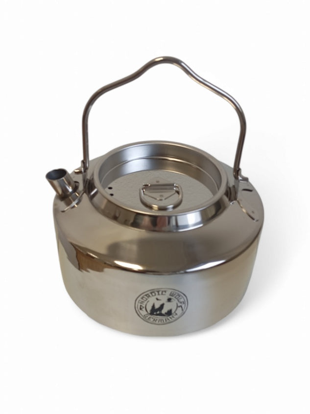 Outdoor kettle made of stainless steel – 1.2 liters