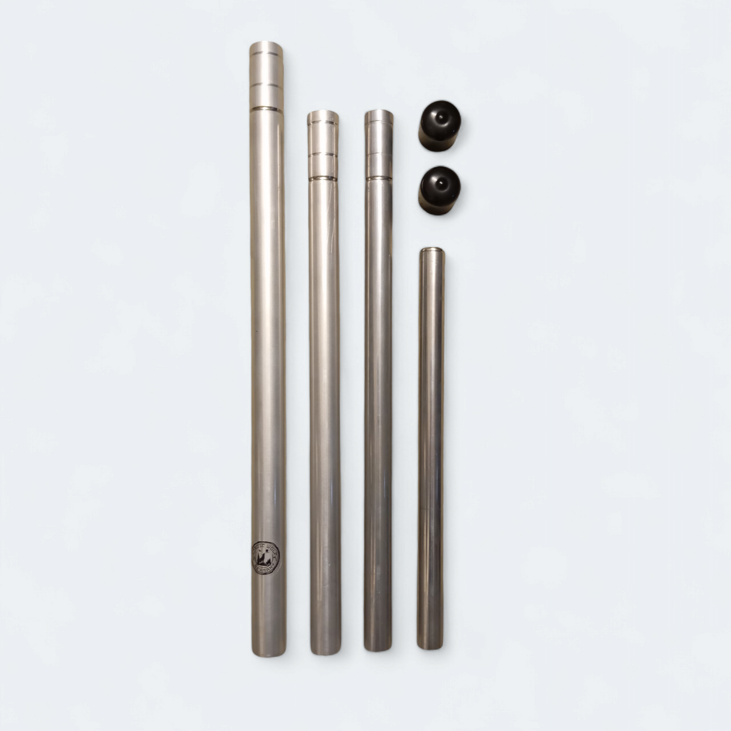 Teilbare Zeltstange 4-teilig 140cm Duraluminium