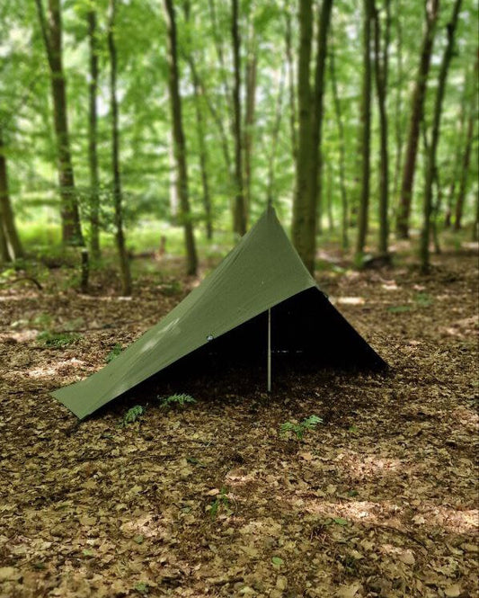 Canvas Lavvu Zelt „Loki“ – 1-Personen Bushcraft-Zelt aus Baumwolle – Made in Germany