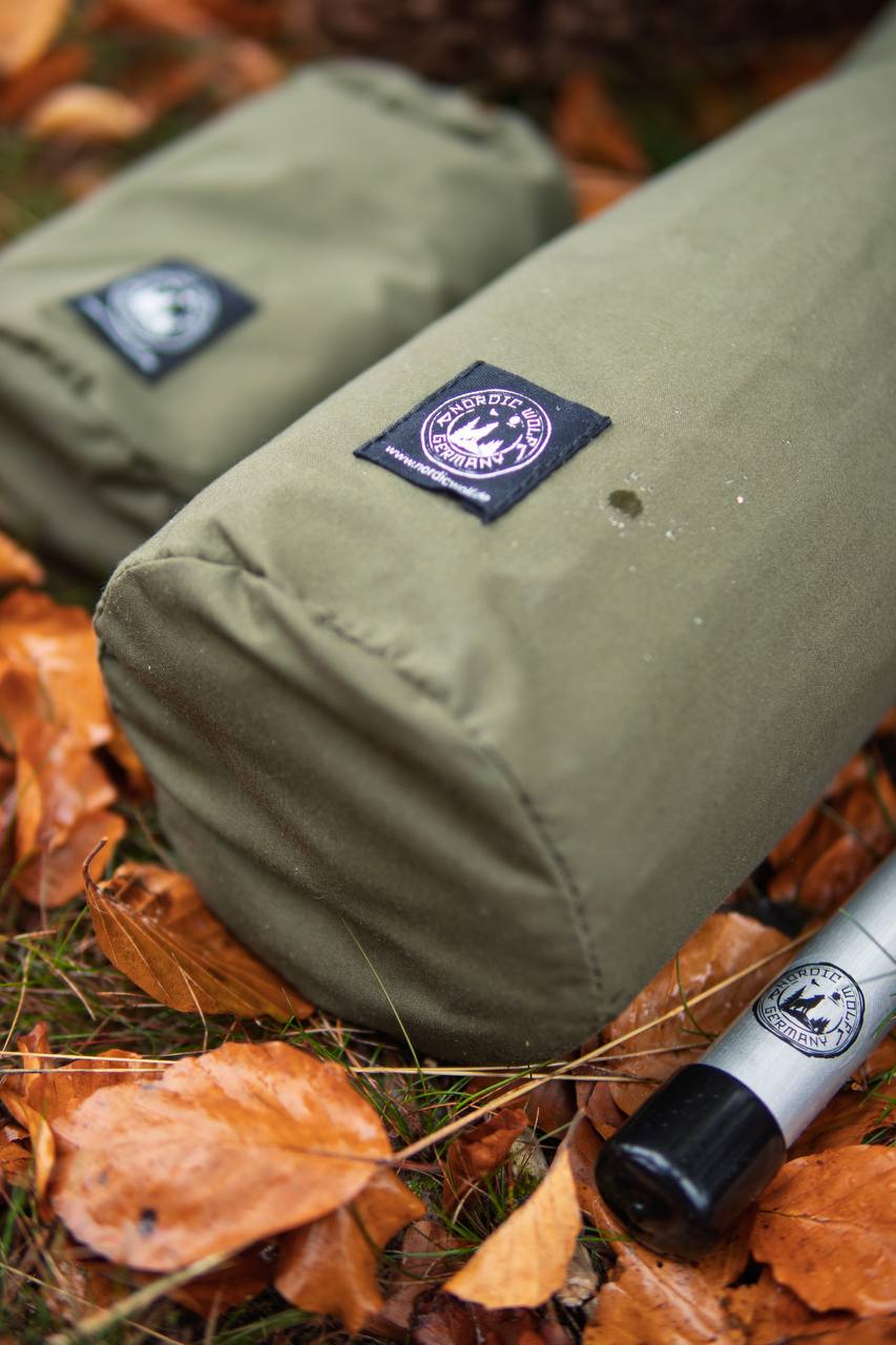 Lavvu tent "Tyr" canvas olive green for 1 person