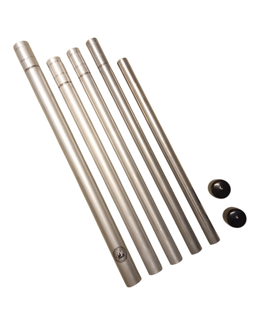 Zeltstange 5-teilig 180cm Kompakt, Stabil und Leicht