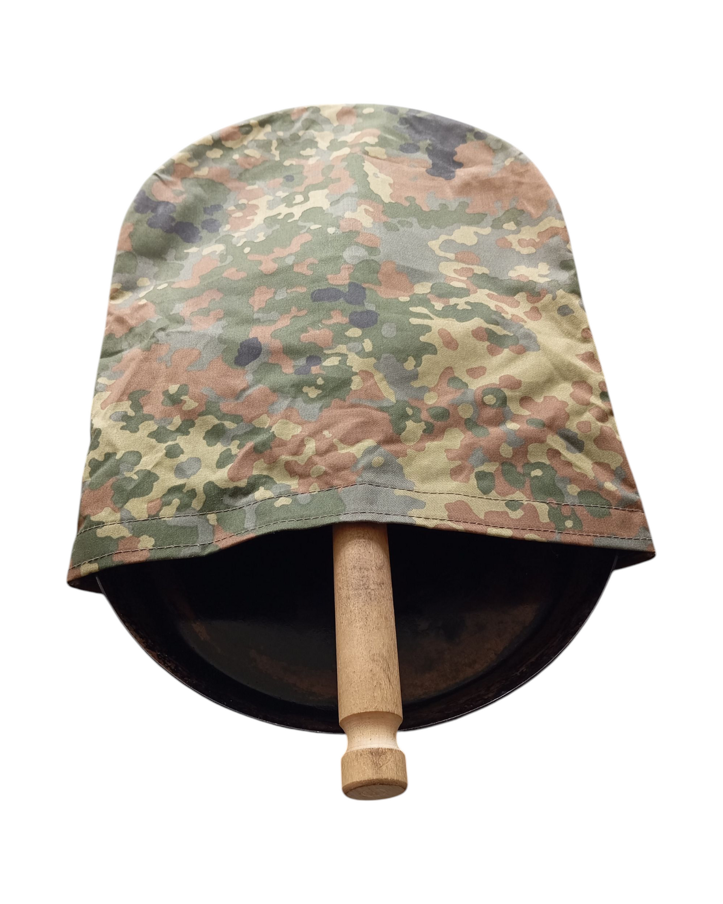 Transporttasche für Stabilotherm Jägerpfanne XL in Flecktarn - Canvas