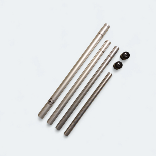 Teilbare Zeltstange 4-teilig 140cm Duraluminium