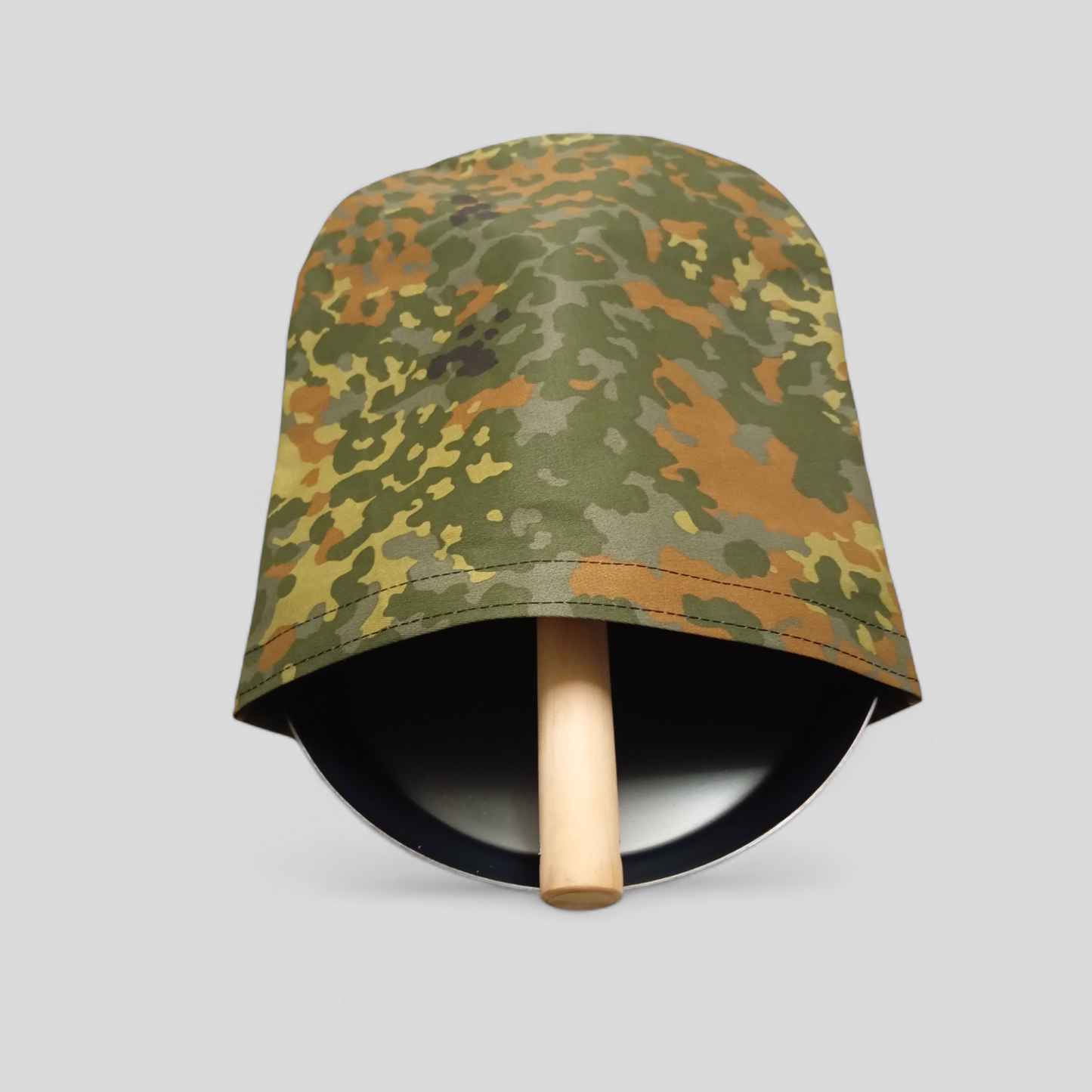 Transporttasche für Pfanne mit Klappgriff (Ø 24 cm) – Wasserdichtes in Flecktarn