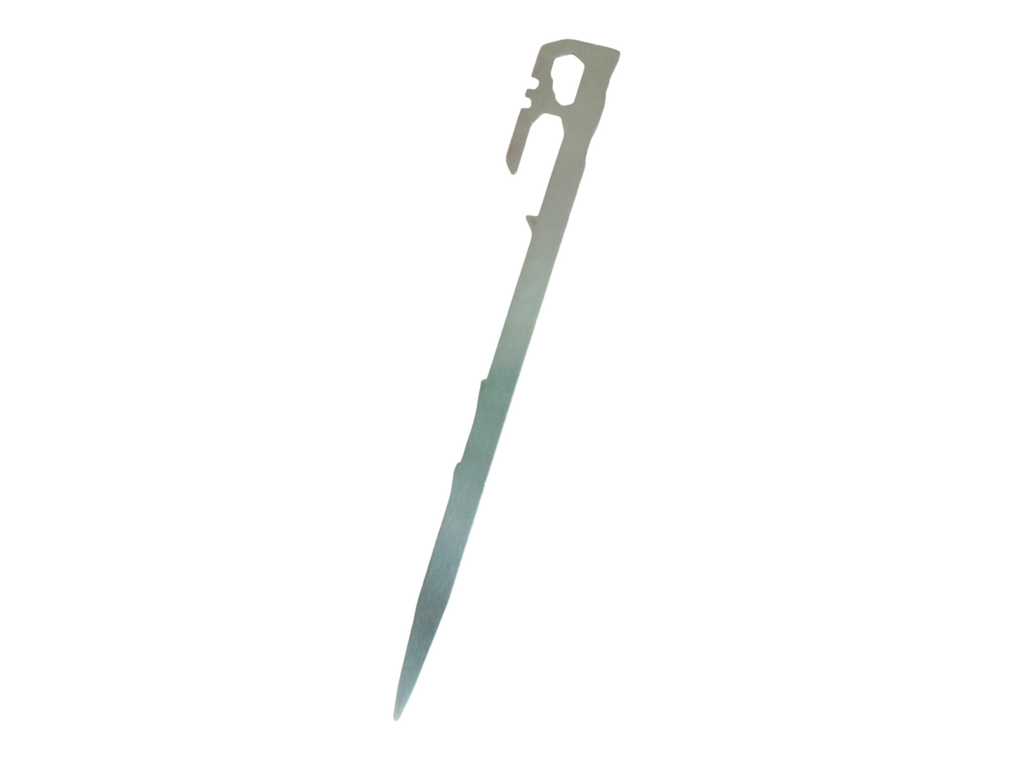 Extrem robuster multifunktionaler Zelthering – 24 cm, Edelstahl