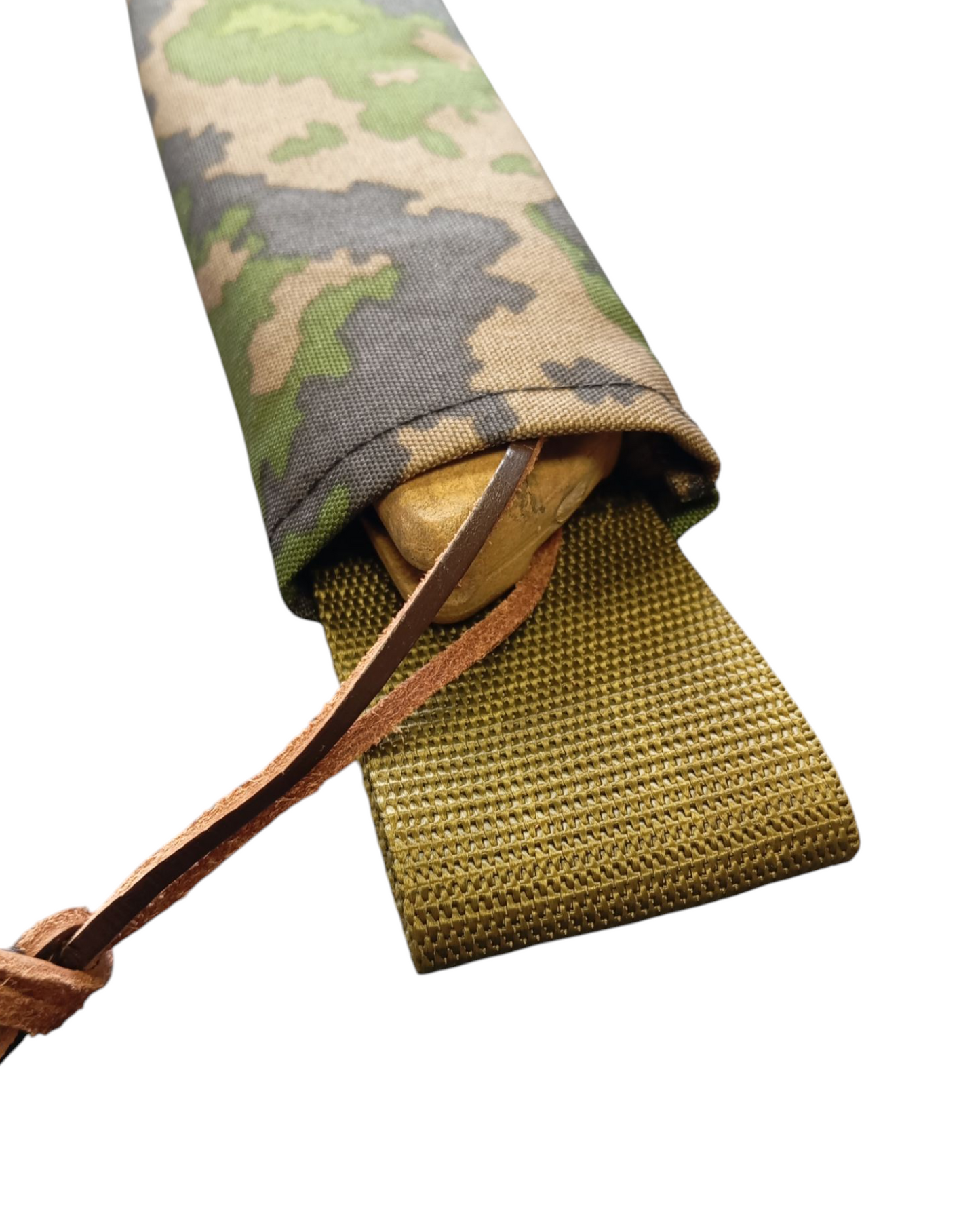 Carrying case for the Silky Gomboy 240 folding saw in Finnish Camo M05 - Cordura 500D