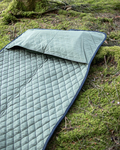 Saco de dormir de lona de lana de oveja "FREYA" - Fabricado en Alemania