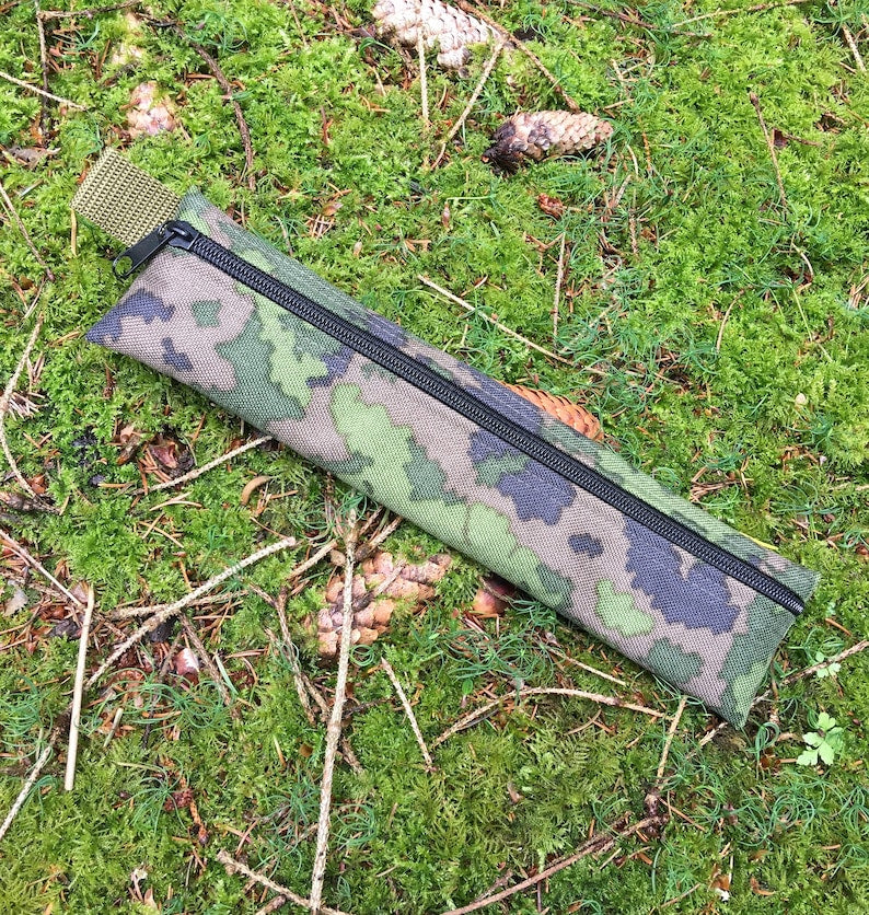 Transporttasche für Silky Gomboy 240 Klappsäge  Cordura 500D mit PU-Beschichtung Finnisch Camou M05 YKK