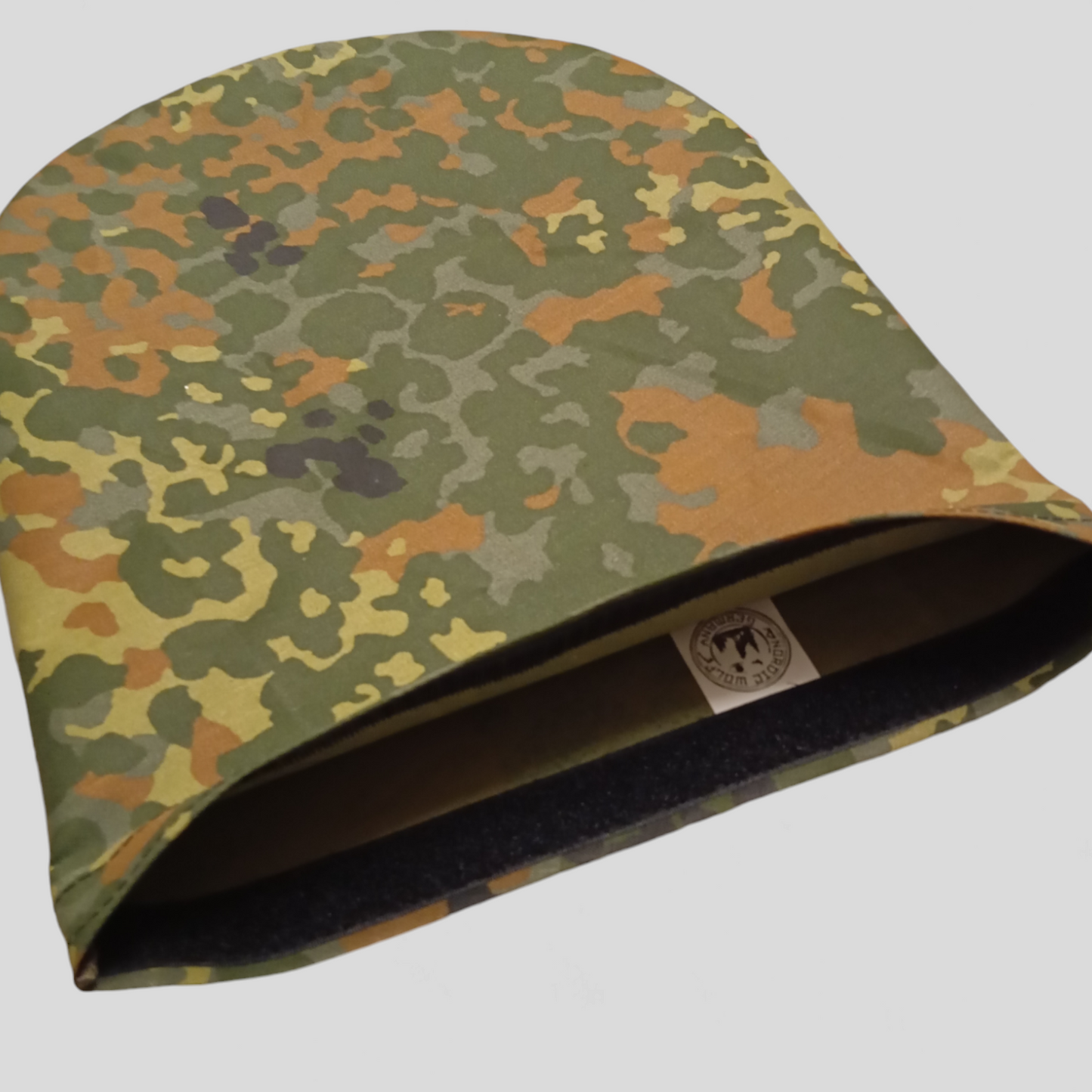 Transporttasche für Pfanne mit Klappgriff (Ø 24 cm) – Wasserdichtes in Flecktarn