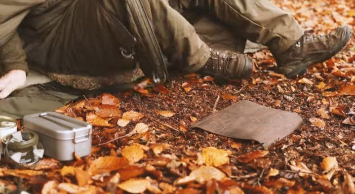 FireCraft LederPad – Multifunktionale Outdoor-Matte