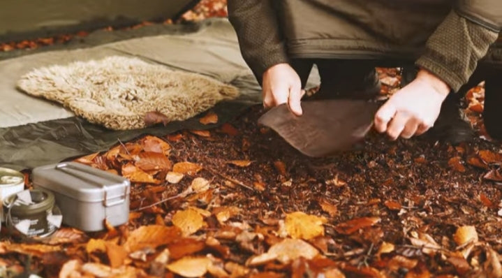 FireCraft LederPad – Multifunktionale Outdoor-Matte