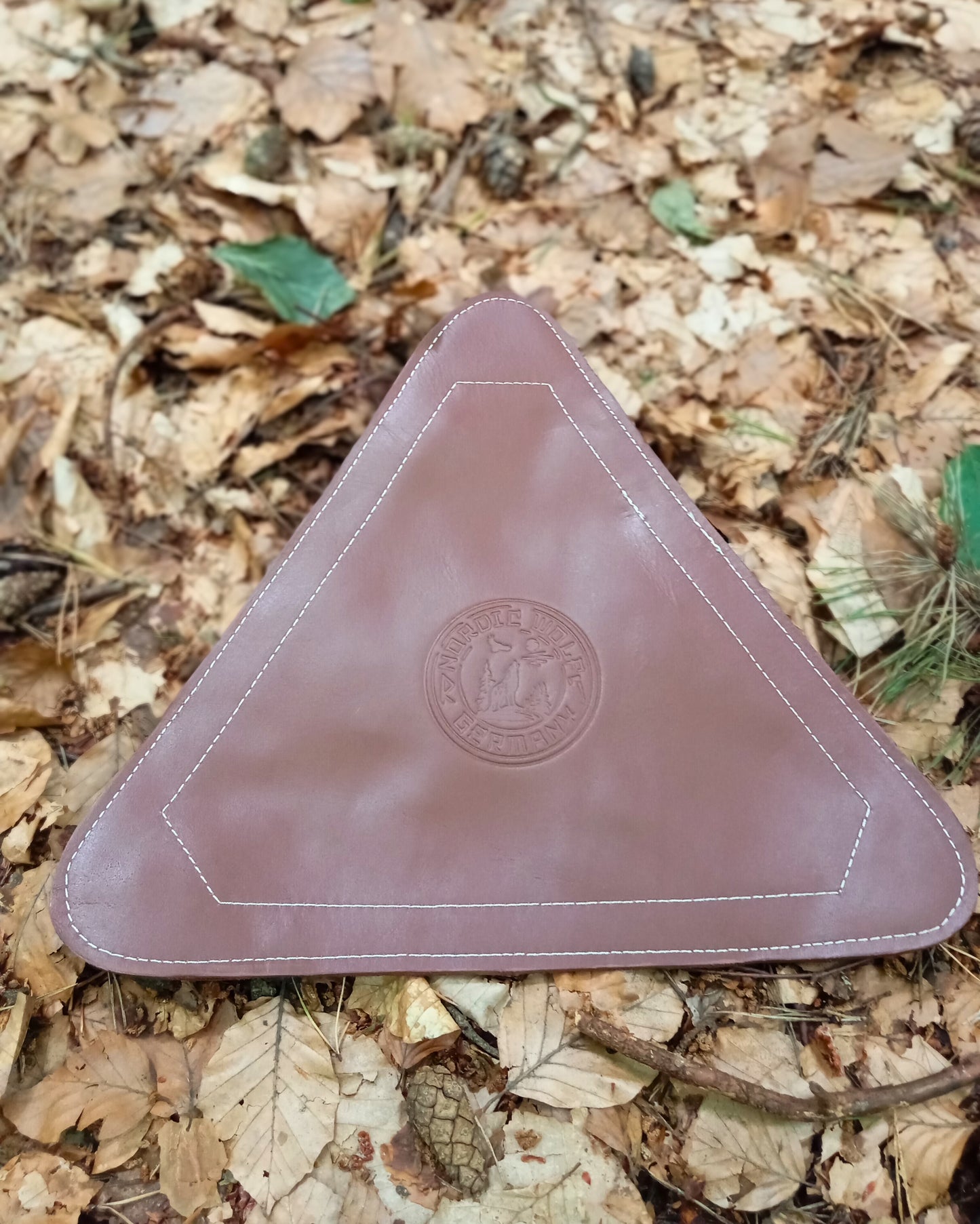 Dreibeinsitz Leder – zum Selbstbauen (ohne Gestell) - Bushcraft