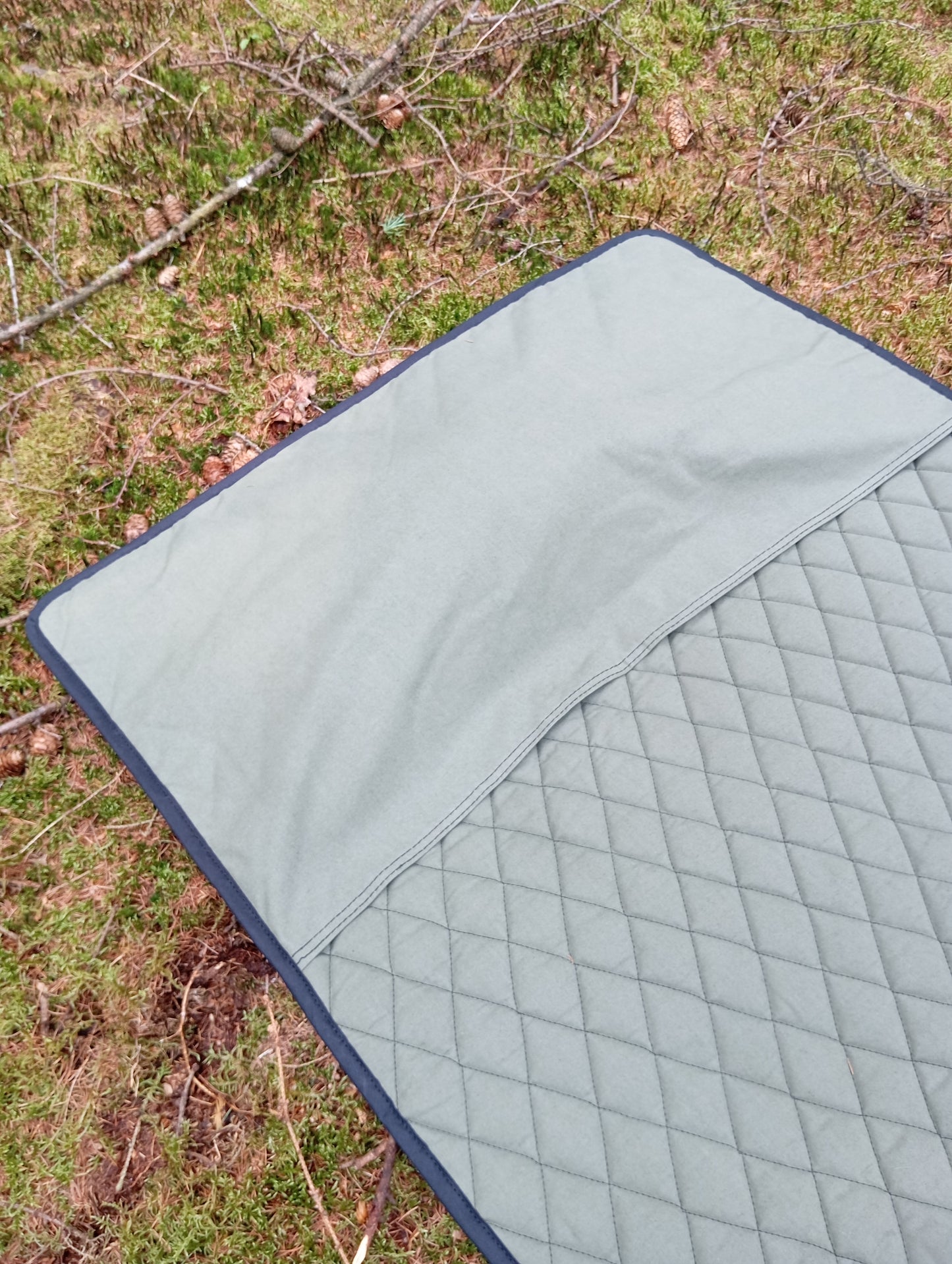 Canvas-Schafwollmatte (Bedroll) "FREYA" - Made in Germany