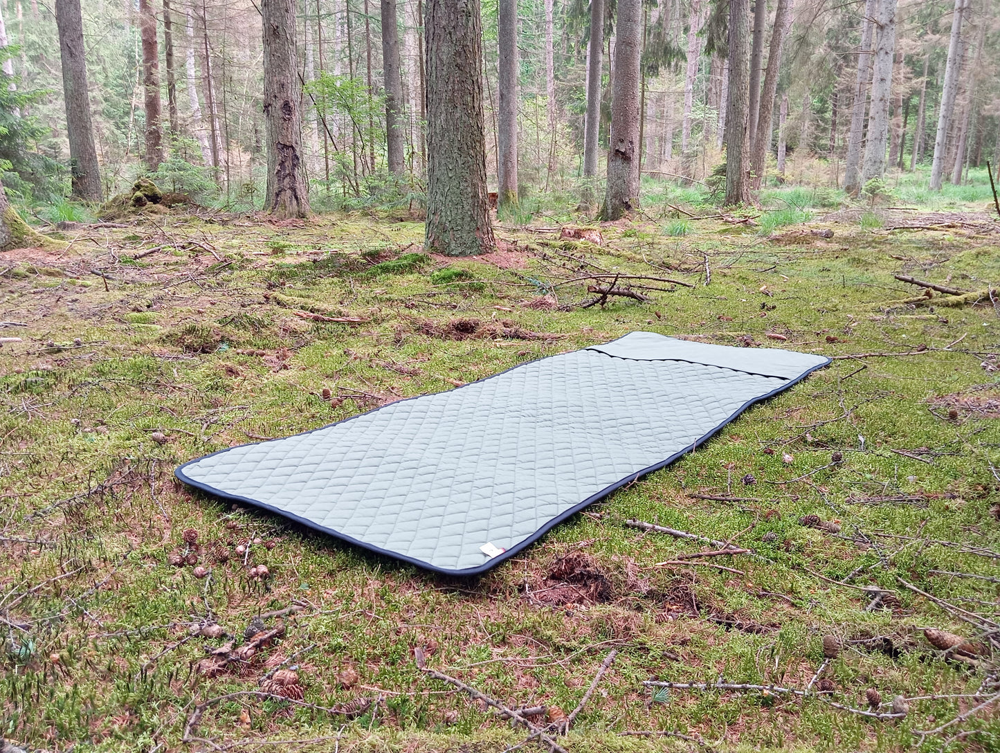 Canvas-Schafwollmatte (Bedroll) "FREYA" - Made in Germany