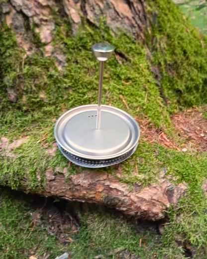 Pot/French Press 750 ml – Titanium 3-in-1 Outdoor-Kaffeegenuss