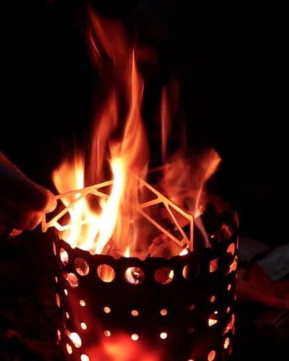 Bergzeux X-Fire 19 Feuerkorb/Hobo aus Edelstahl - Made in Germany