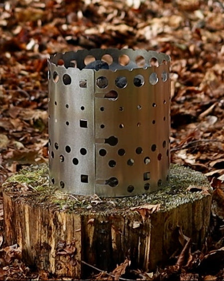Bergzeux X-Fire 19 Feuerkorb/Hobo aus Edelstahl - Made in Germany